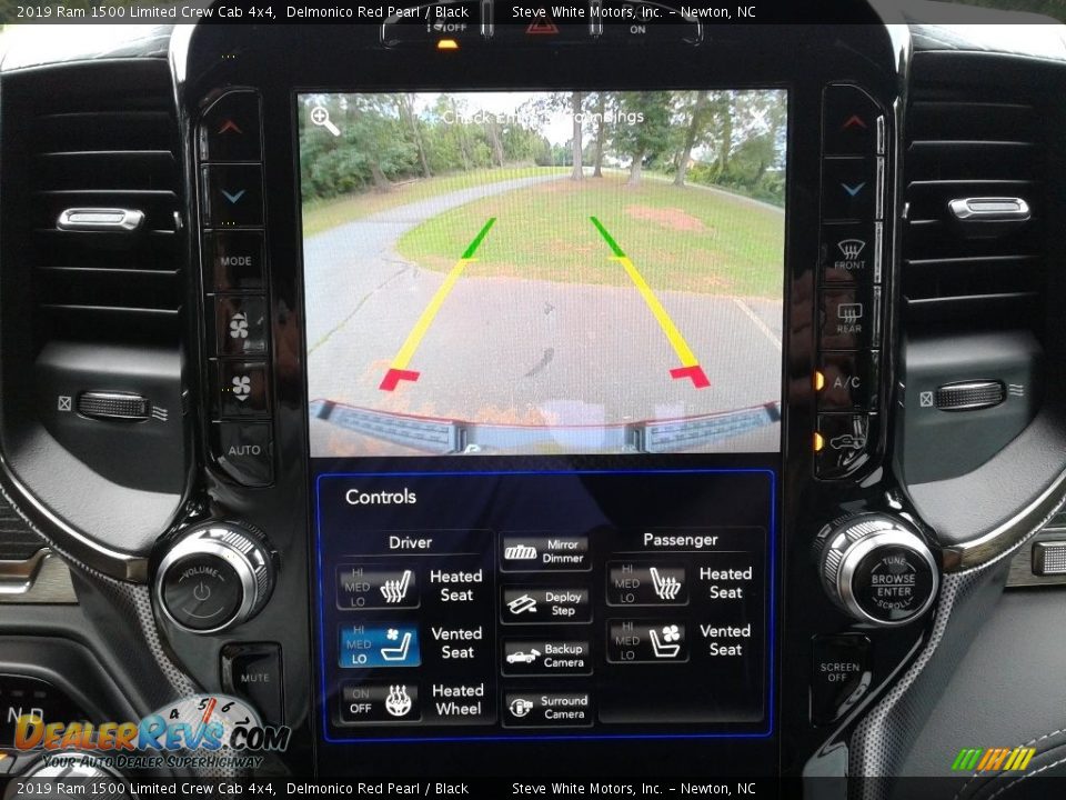 2019 Ram 1500 Limited Crew Cab 4x4 Delmonico Red Pearl / Black Photo #28