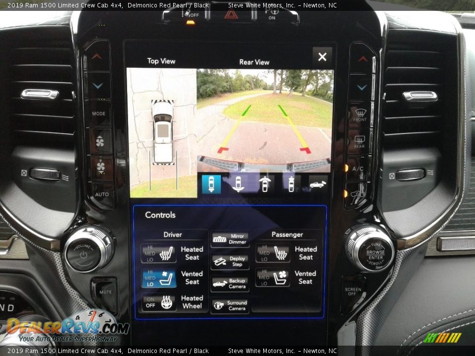 2019 Ram 1500 Limited Crew Cab 4x4 Delmonico Red Pearl / Black Photo #30