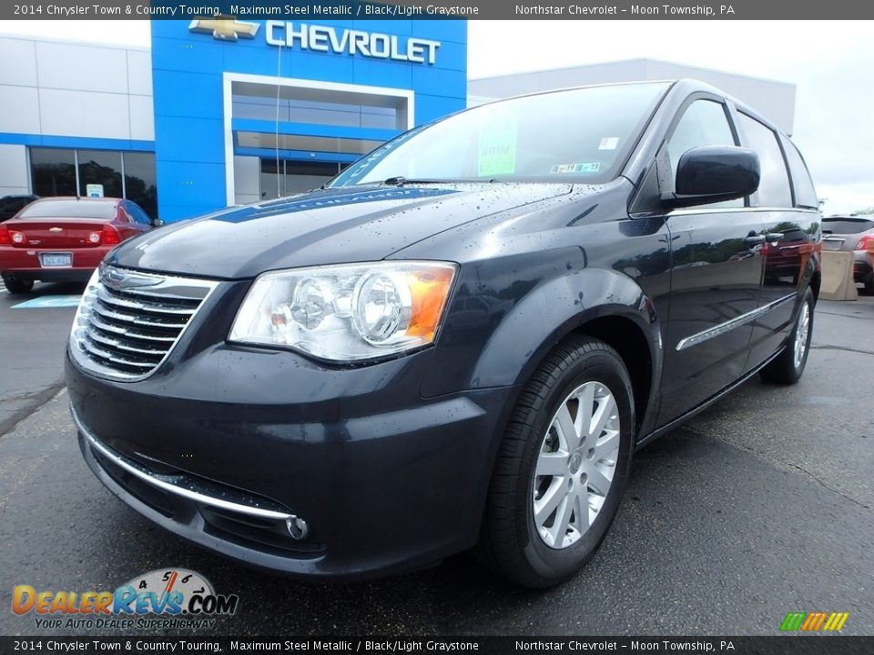 2014 Chrysler Town & Country Touring Maximum Steel Metallic / Black/Light Graystone Photo #2