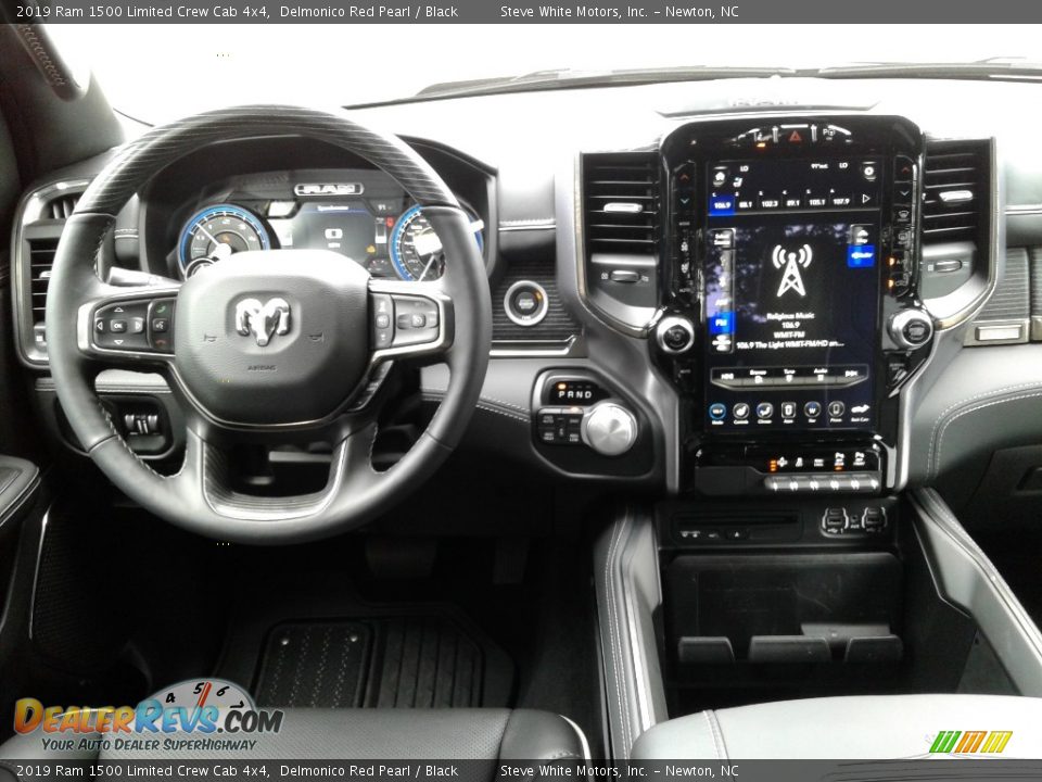 2019 Ram 1500 Limited Crew Cab 4x4 Delmonico Red Pearl / Black Photo #33