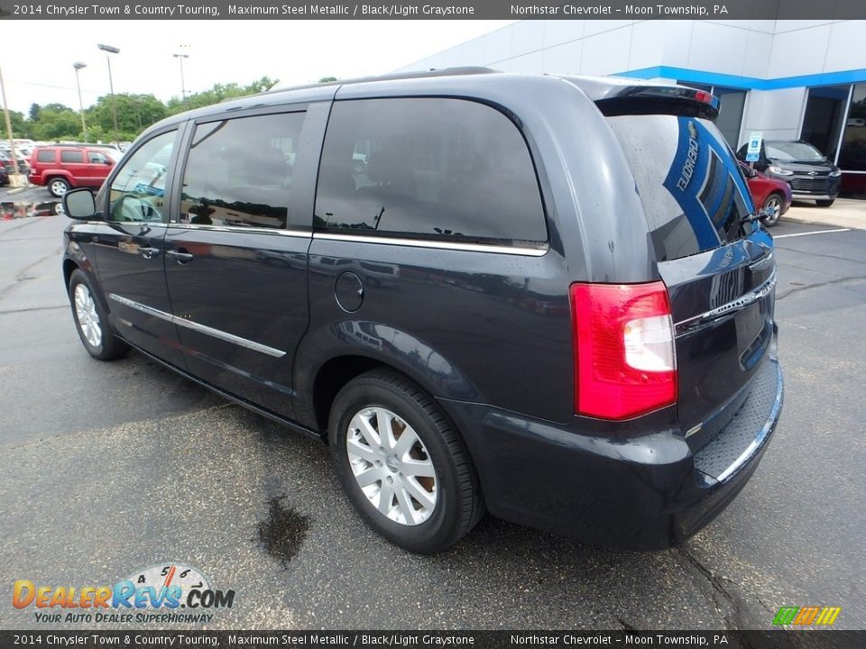 2014 Chrysler Town & Country Touring Maximum Steel Metallic / Black/Light Graystone Photo #4