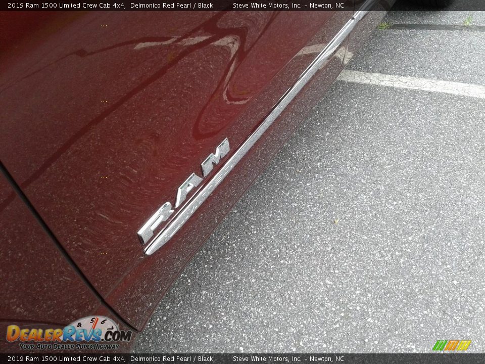 2019 Ram 1500 Limited Crew Cab 4x4 Delmonico Red Pearl / Black Photo #35