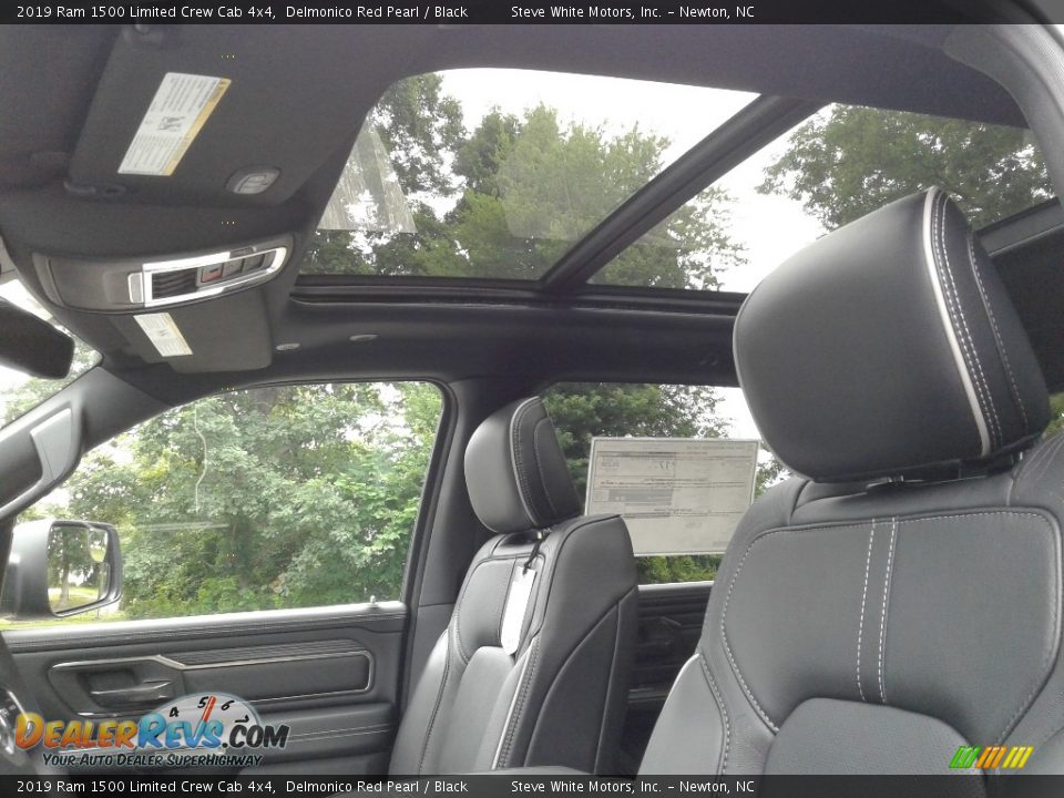 2019 Ram 1500 Limited Crew Cab 4x4 Delmonico Red Pearl / Black Photo #36
