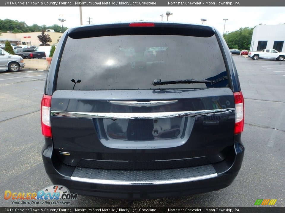 2014 Chrysler Town & Country Touring Maximum Steel Metallic / Black/Light Graystone Photo #6