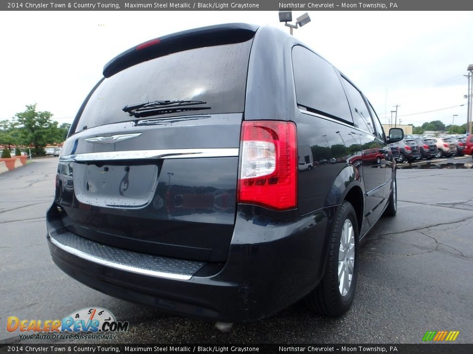 2014 Chrysler Town & Country Touring Maximum Steel Metallic / Black/Light Graystone Photo #8
