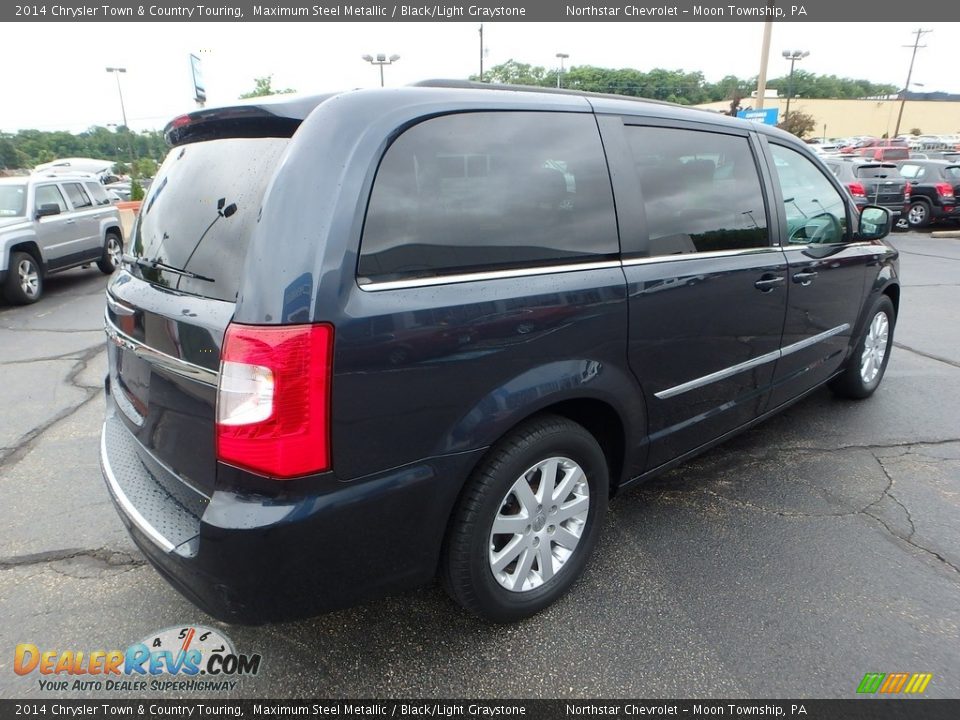 2014 Chrysler Town & Country Touring Maximum Steel Metallic / Black/Light Graystone Photo #9