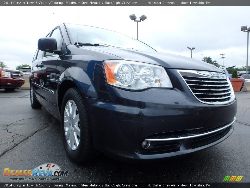 2014 Chrysler Town & Country Touring Maximum Steel Metallic / Black/Light Graystone Photo #12