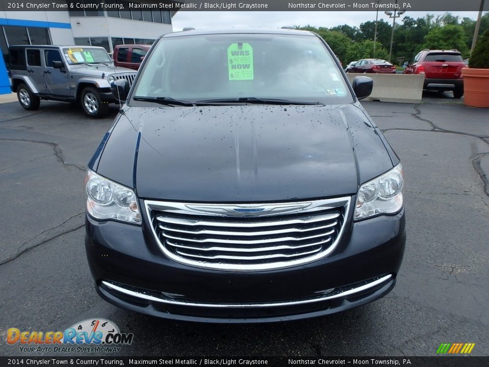 2014 Chrysler Town & Country Touring Maximum Steel Metallic / Black/Light Graystone Photo #13