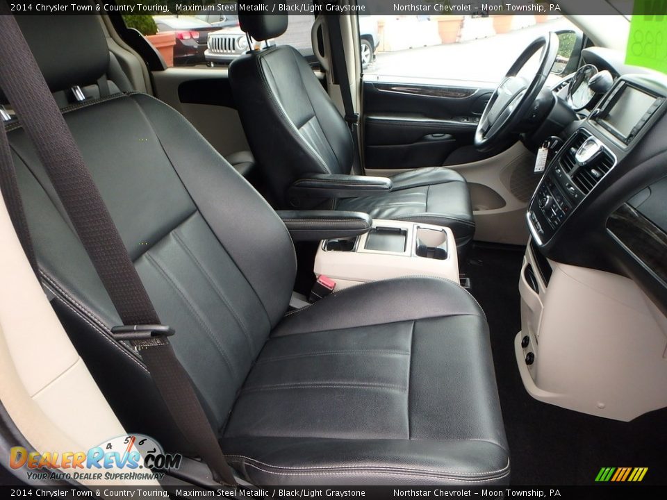 2014 Chrysler Town & Country Touring Maximum Steel Metallic / Black/Light Graystone Photo #15