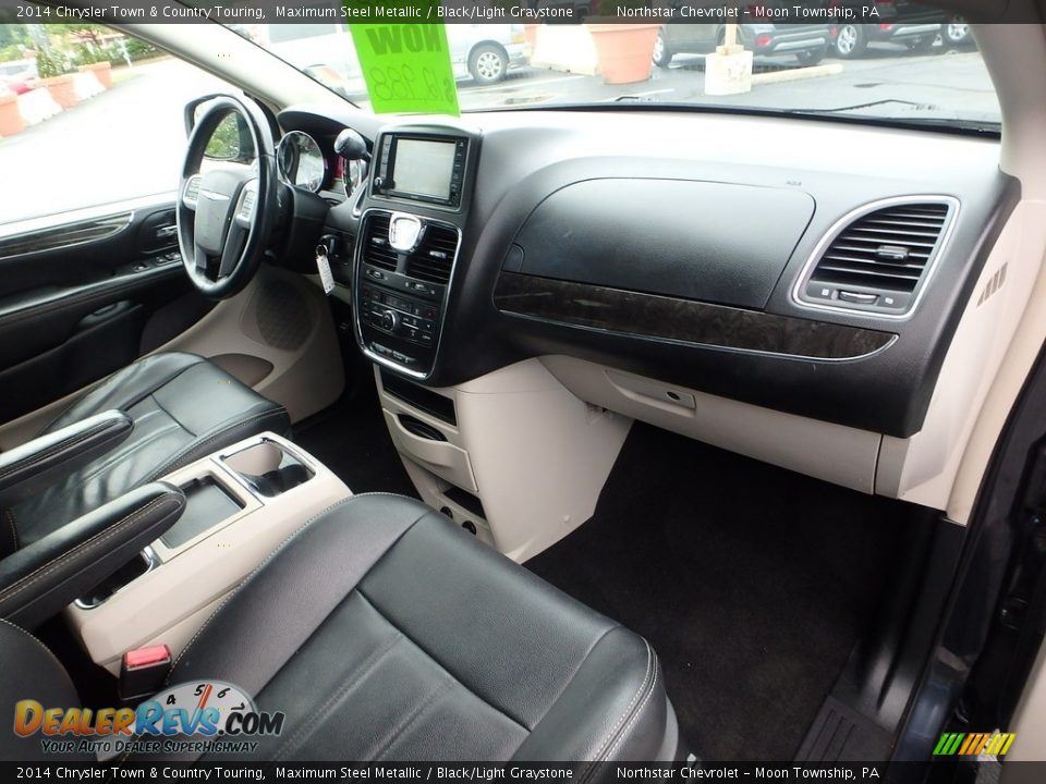 2014 Chrysler Town & Country Touring Maximum Steel Metallic / Black/Light Graystone Photo #16
