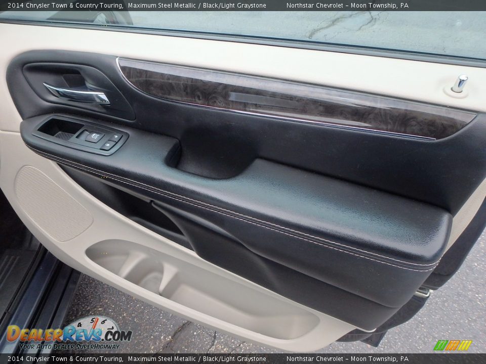 2014 Chrysler Town & Country Touring Maximum Steel Metallic / Black/Light Graystone Photo #17