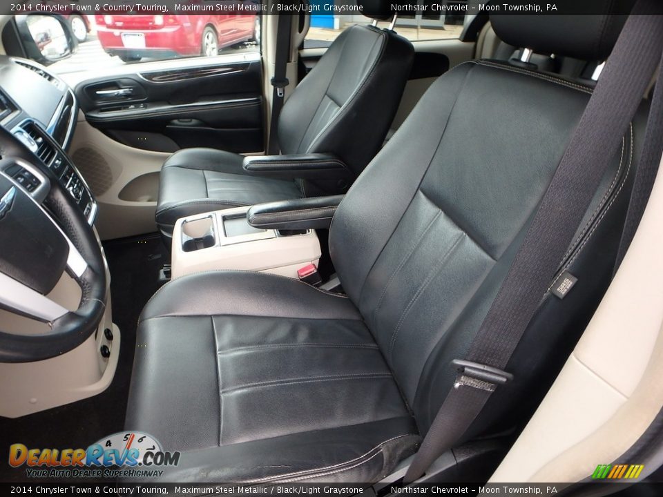 2014 Chrysler Town & Country Touring Maximum Steel Metallic / Black/Light Graystone Photo #20