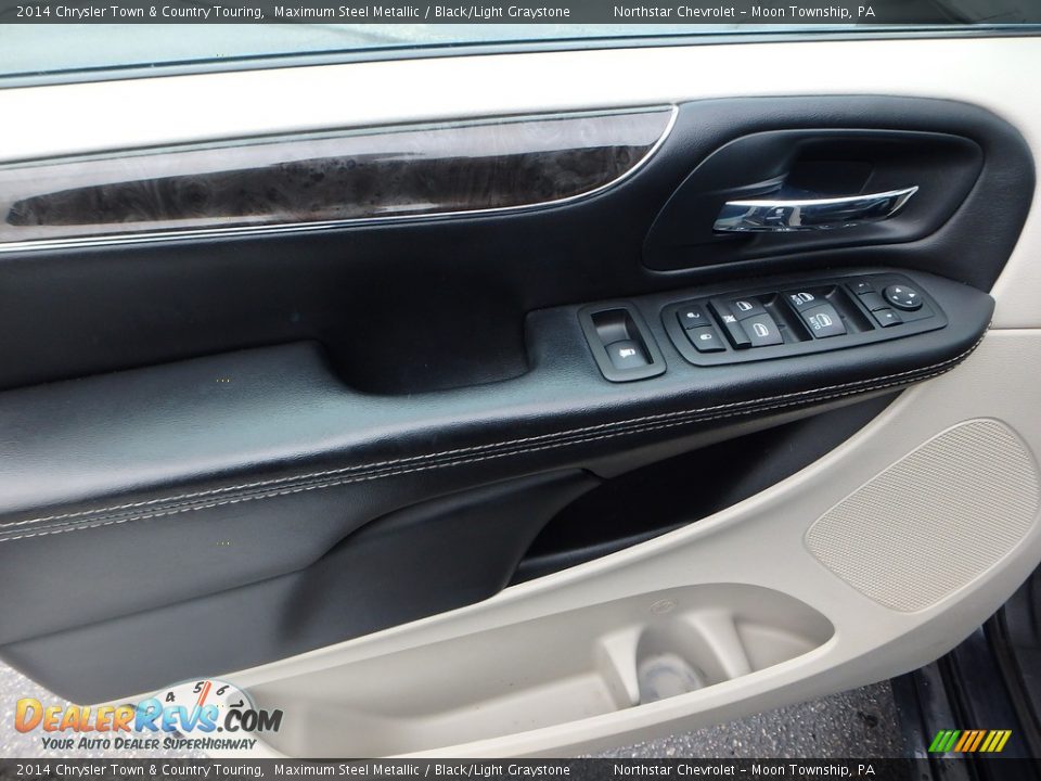 2014 Chrysler Town & Country Touring Maximum Steel Metallic / Black/Light Graystone Photo #25
