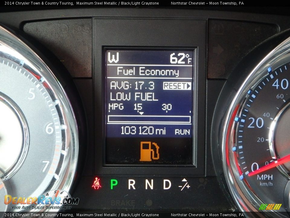 2014 Chrysler Town & Country Touring Maximum Steel Metallic / Black/Light Graystone Photo #29