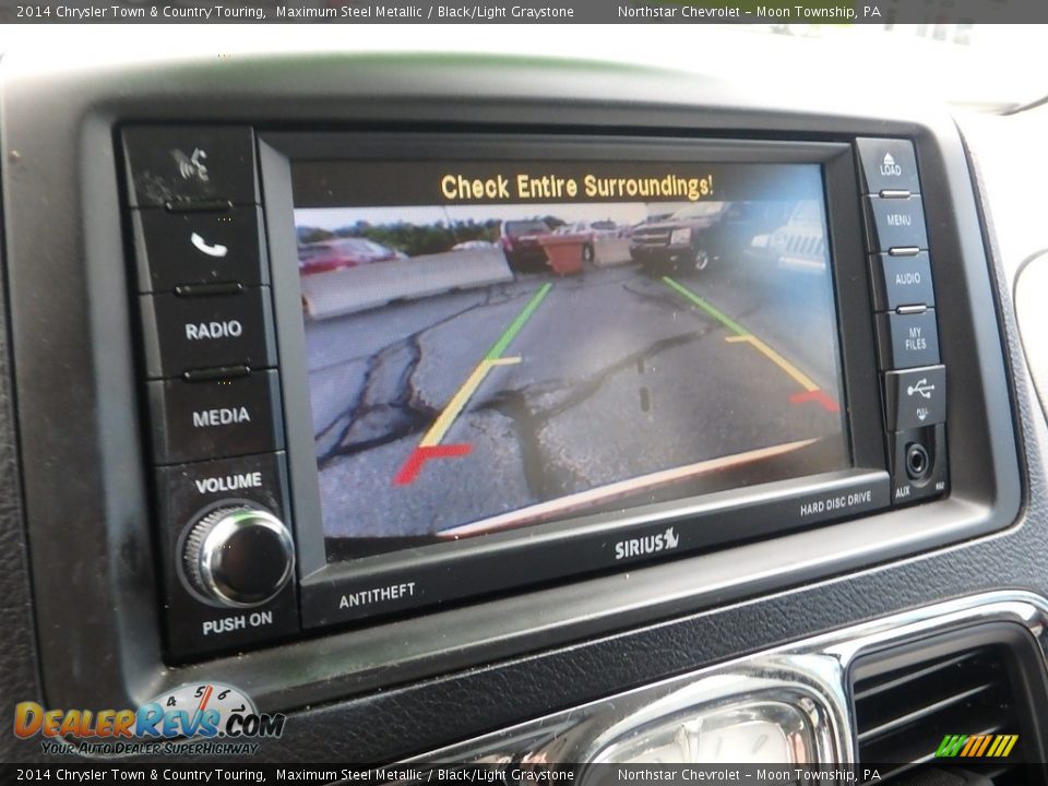 2014 Chrysler Town & Country Touring Maximum Steel Metallic / Black/Light Graystone Photo #30