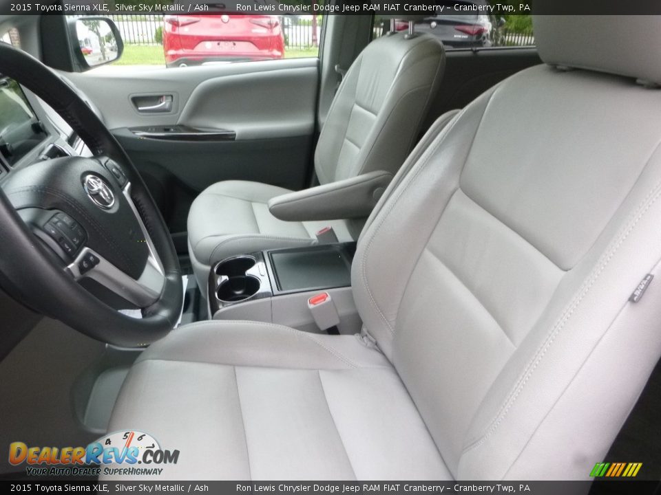 2015 Toyota Sienna XLE Silver Sky Metallic / Ash Photo #12