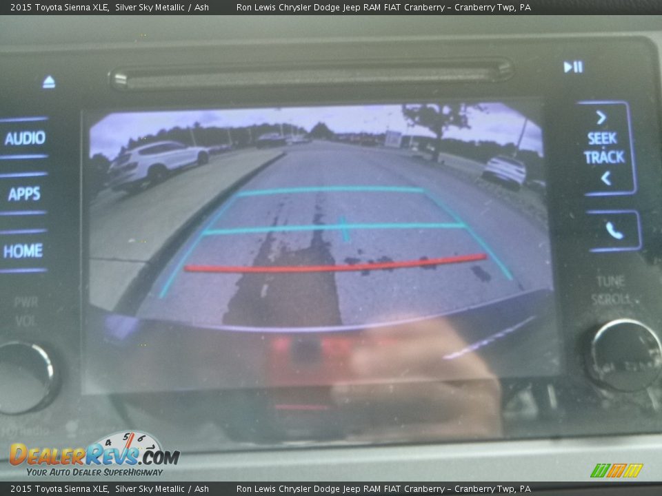 2015 Toyota Sienna XLE Silver Sky Metallic / Ash Photo #18