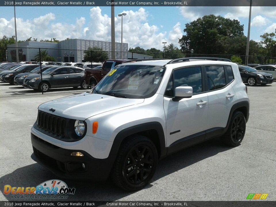 2018 Jeep Renegade Altitude Glacier Metallic / Black Photo #1