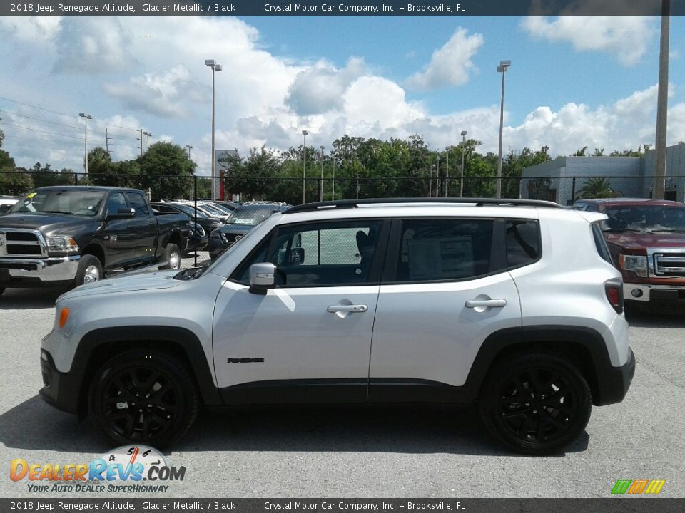 2018 Jeep Renegade Altitude Glacier Metallic / Black Photo #2