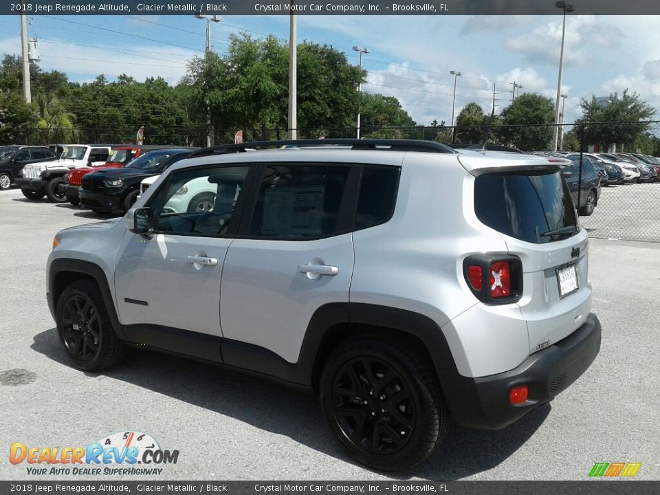 2018 Jeep Renegade Altitude Glacier Metallic / Black Photo #3