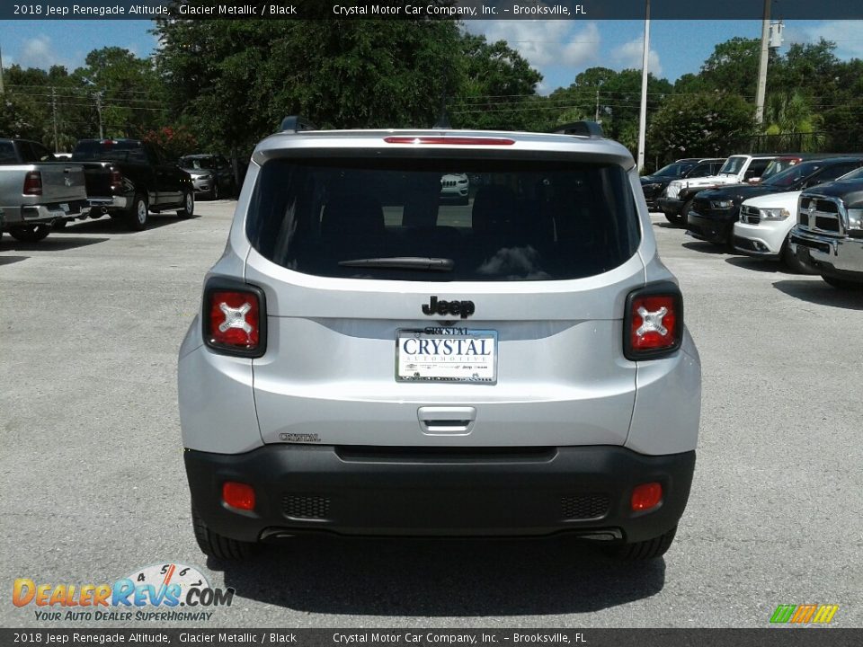 2018 Jeep Renegade Altitude Glacier Metallic / Black Photo #4