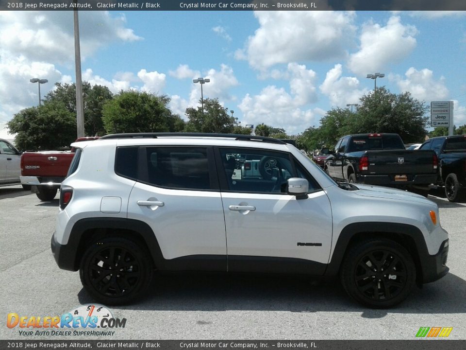 2018 Jeep Renegade Altitude Glacier Metallic / Black Photo #6