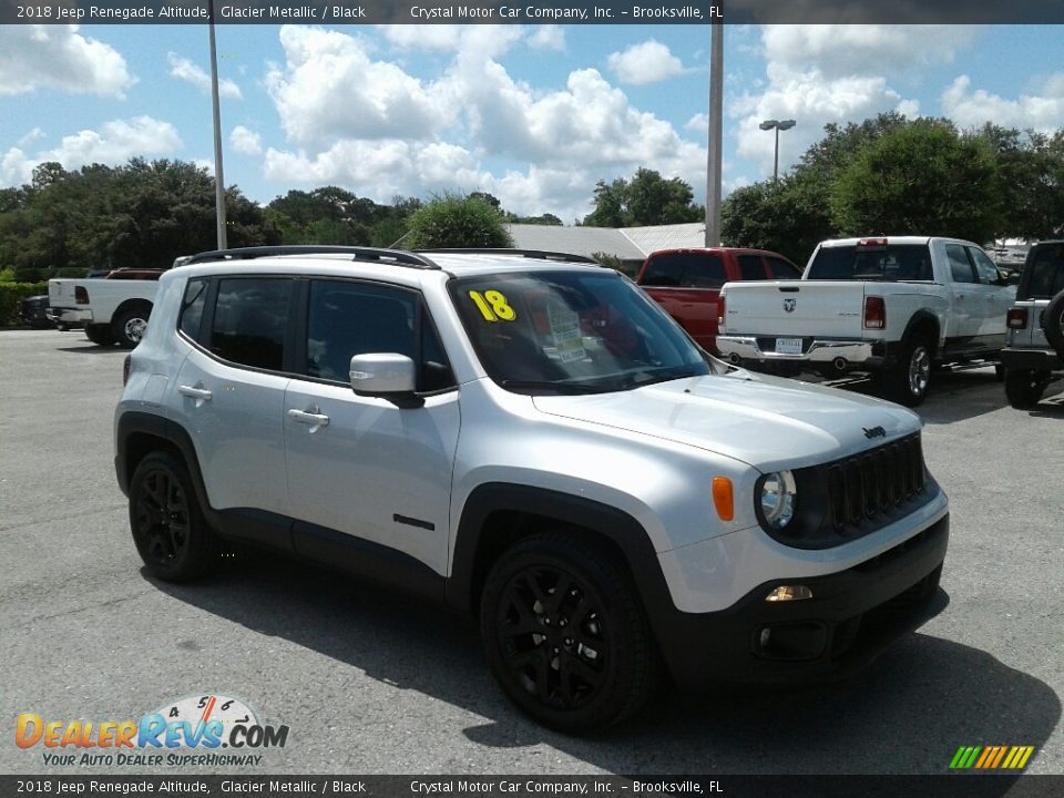 2018 Jeep Renegade Altitude Glacier Metallic / Black Photo #7