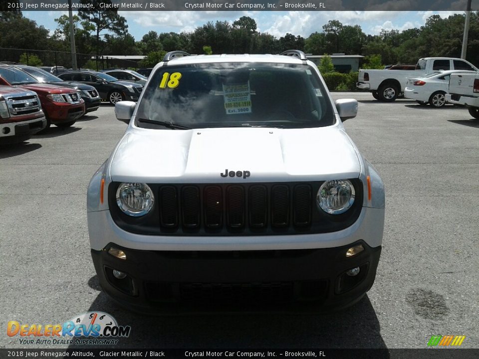 2018 Jeep Renegade Altitude Glacier Metallic / Black Photo #8