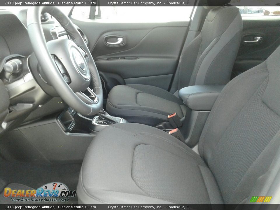 2018 Jeep Renegade Altitude Glacier Metallic / Black Photo #9