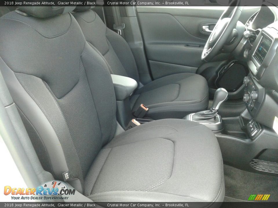 2018 Jeep Renegade Altitude Glacier Metallic / Black Photo #12