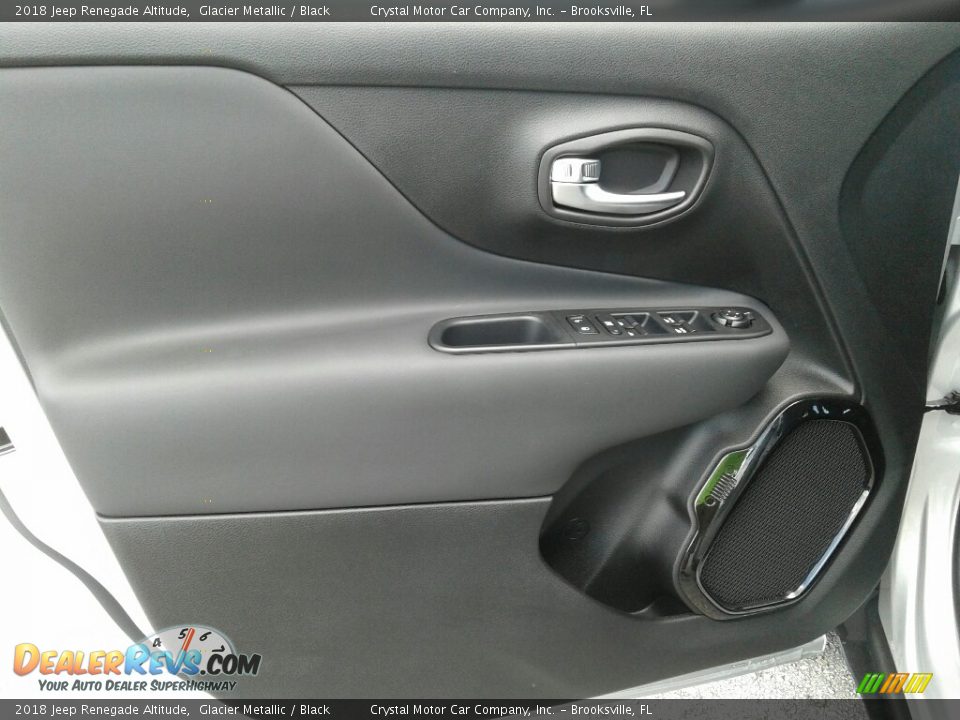 2018 Jeep Renegade Altitude Glacier Metallic / Black Photo #17