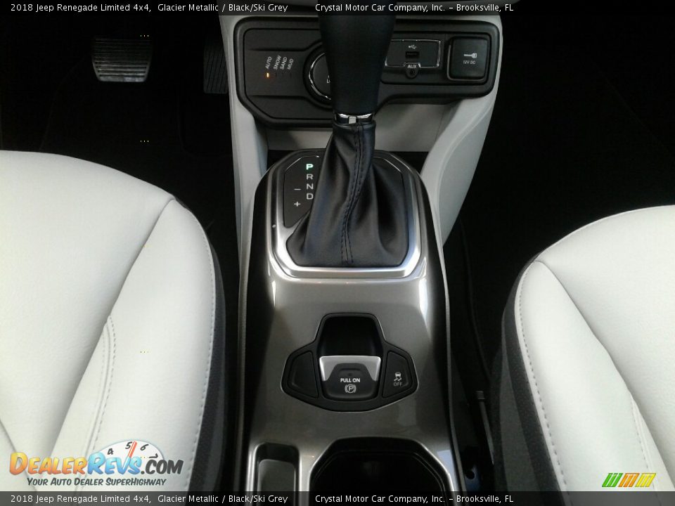 2018 Jeep Renegade Limited 4x4 Glacier Metallic / Black/Ski Grey Photo #16