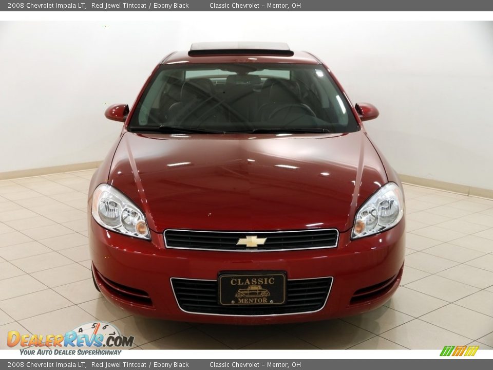 2008 Chevrolet Impala LT Red Jewel Tintcoat / Ebony Black Photo #2