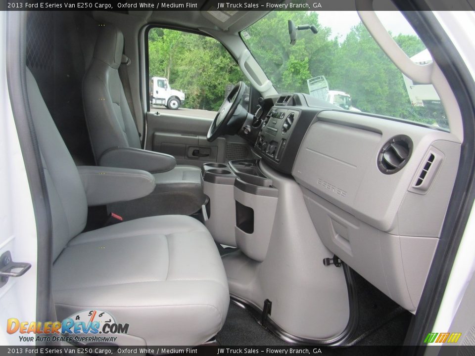 2013 Ford E Series Van E250 Cargo Oxford White / Medium Flint Photo #23