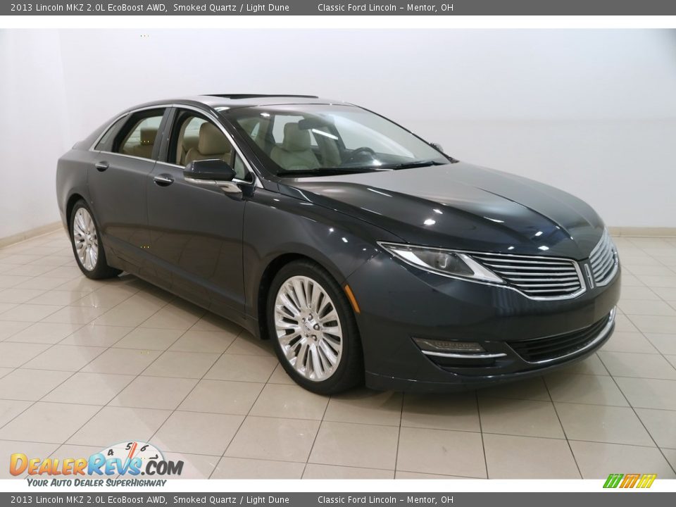 2013 Lincoln MKZ 2.0L EcoBoost AWD Smoked Quartz / Light Dune Photo #1