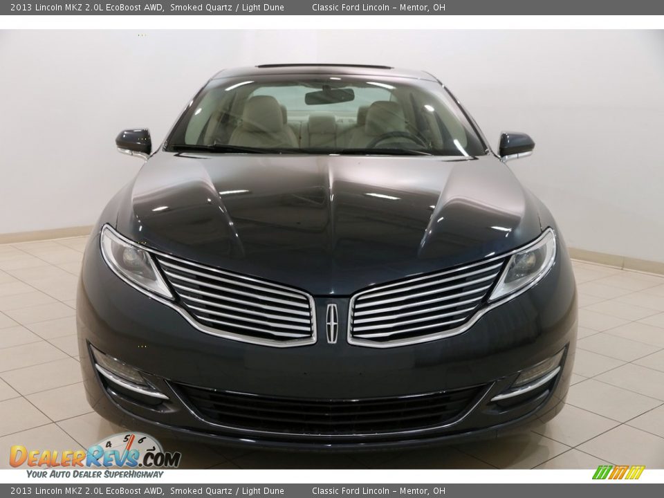 2013 Lincoln MKZ 2.0L EcoBoost AWD Smoked Quartz / Light Dune Photo #2