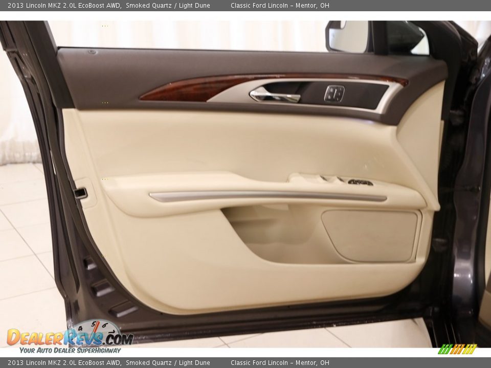 2013 Lincoln MKZ 2.0L EcoBoost AWD Smoked Quartz / Light Dune Photo #5