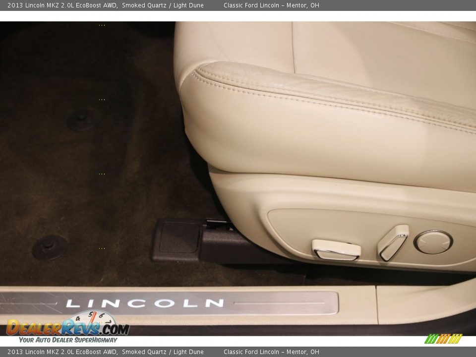 2013 Lincoln MKZ 2.0L EcoBoost AWD Smoked Quartz / Light Dune Photo #7