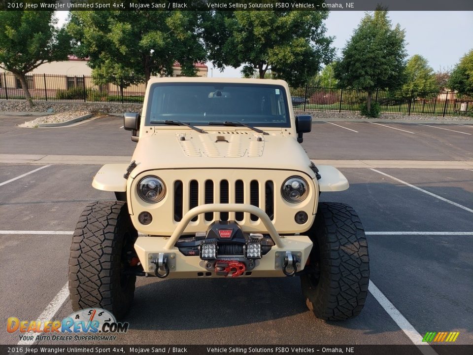 2016 Jeep Wrangler Unlimited Sport 4x4 Mojave Sand / Black Photo #16