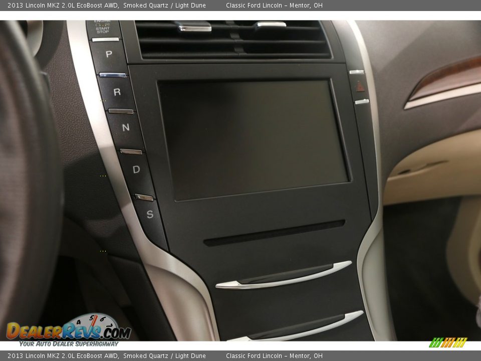 2013 Lincoln MKZ 2.0L EcoBoost AWD Smoked Quartz / Light Dune Photo #12