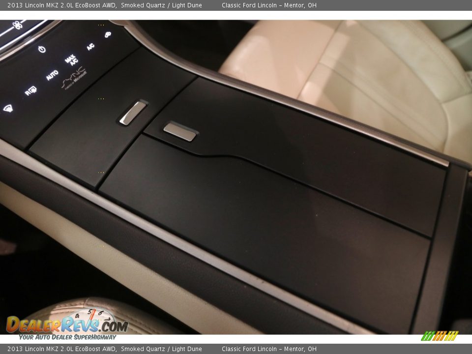 2013 Lincoln MKZ 2.0L EcoBoost AWD Smoked Quartz / Light Dune Photo #19