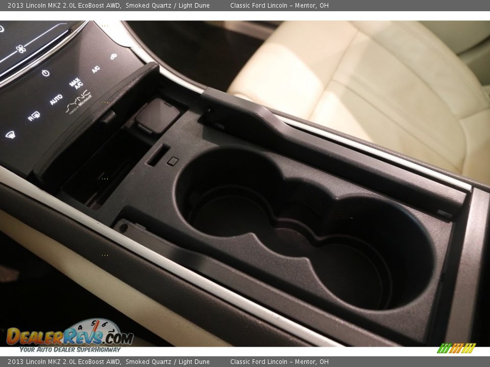 2013 Lincoln MKZ 2.0L EcoBoost AWD Smoked Quartz / Light Dune Photo #20