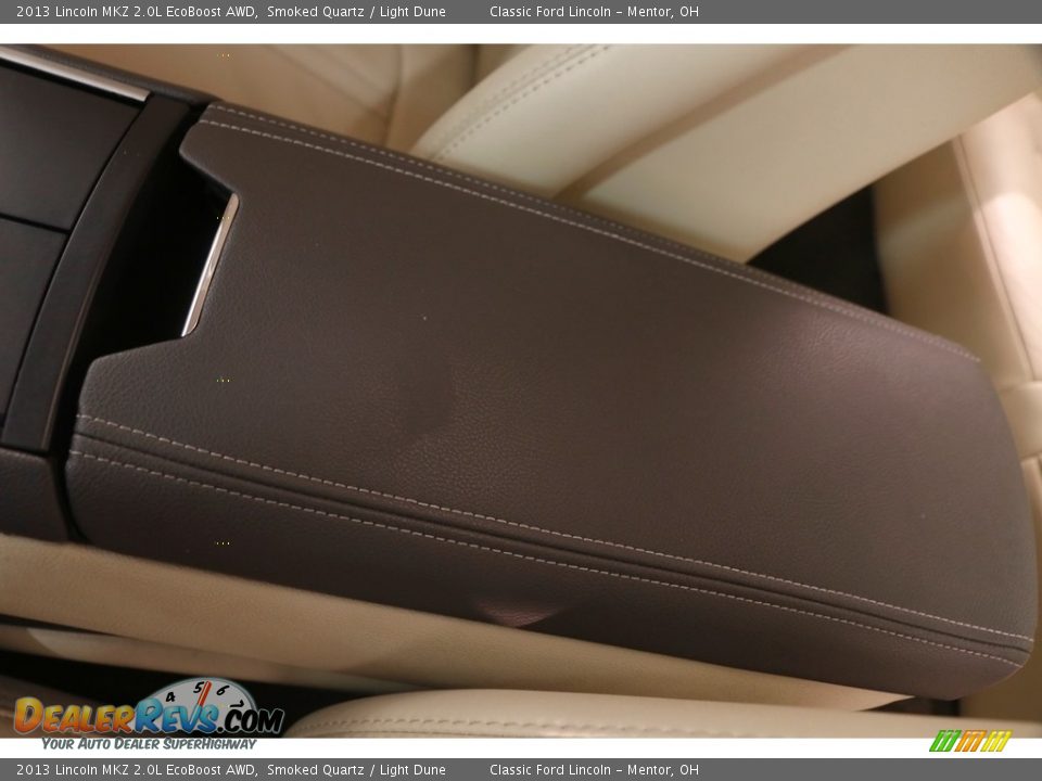 2013 Lincoln MKZ 2.0L EcoBoost AWD Smoked Quartz / Light Dune Photo #21