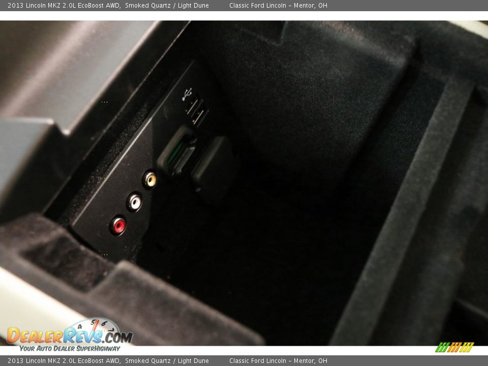 2013 Lincoln MKZ 2.0L EcoBoost AWD Smoked Quartz / Light Dune Photo #22