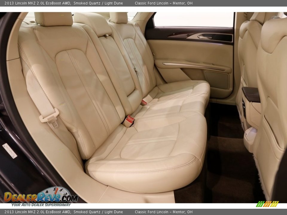2013 Lincoln MKZ 2.0L EcoBoost AWD Smoked Quartz / Light Dune Photo #24
