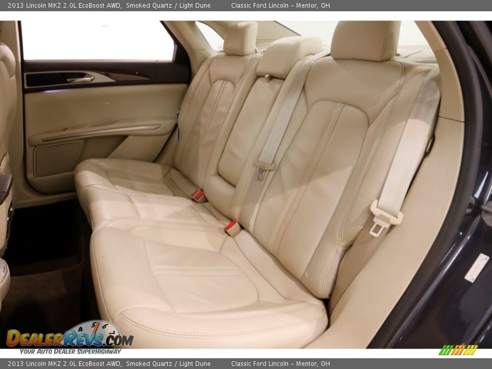2013 Lincoln MKZ 2.0L EcoBoost AWD Smoked Quartz / Light Dune Photo #25