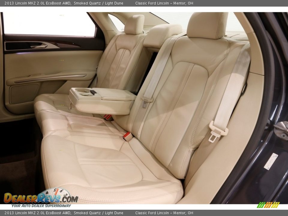 2013 Lincoln MKZ 2.0L EcoBoost AWD Smoked Quartz / Light Dune Photo #26