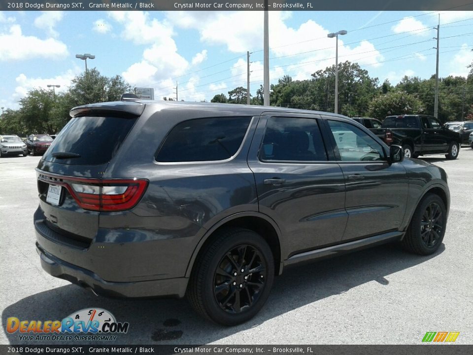 2018 Dodge Durango SXT Granite Metallic / Black Photo #5