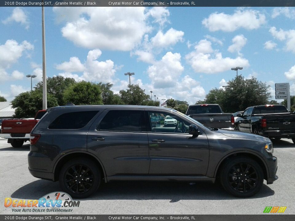 2018 Dodge Durango SXT Granite Metallic / Black Photo #6