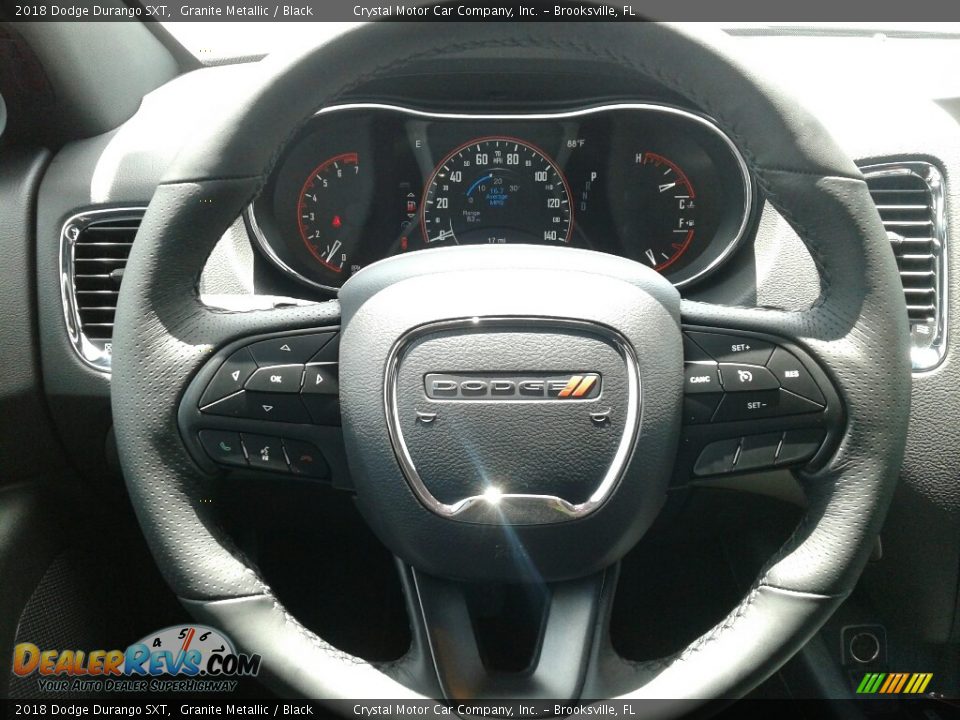 2018 Dodge Durango SXT Granite Metallic / Black Photo #14